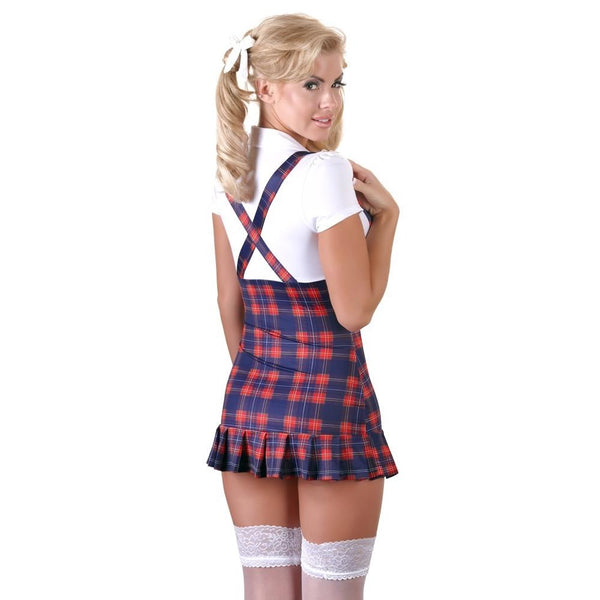 Cottelli Collection Sexy School Girl Dress (4 Sizes Available) - Extreme Toyz Singapore - https://extremetoyz.com.sg - Sex Toys and Lingerie Online Store