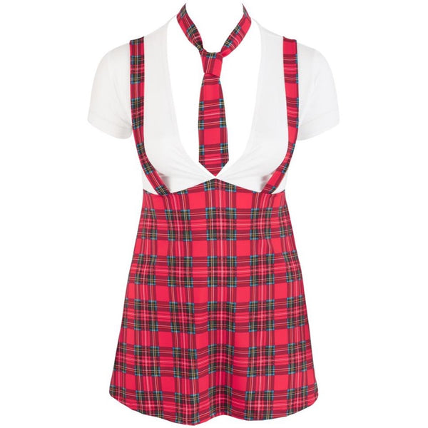 Cottelli Collection Plus Size School Girl Uniform (5 Sizes Available) - Extreme Toyz Singapore - https://extremetoyz.com.sg - Sex Toys and Lingerie Online Store