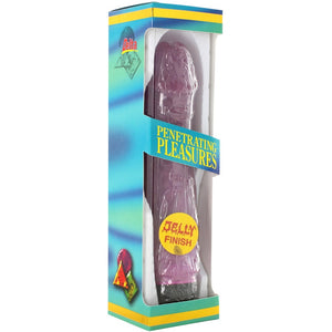 Seven Creations Jelly Vibrator No.2 (Purple) - Extreme Toyz Singapore - https://extremetoyz.com.sg - Sex Toys and Lingerie Online Store