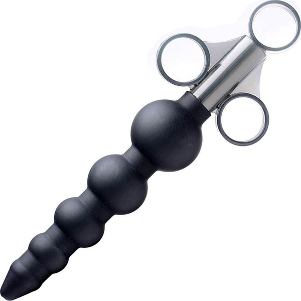 Master Series Silicone Graduated Beads Lubricant Launcher - Extreme Toyz Singapore - https://extremetoyz.com.sg - Sex Toys and Lingerie Online Store - Bondage Gear / Vibrators / Electrosex Toys / Wireless Remote Control Vibes / Sexy Lingerie and Role Play / BDSM / Dungeon Furnitures / Dildos and Strap Ons  / Anal and Prostate Massagers / Anal Douche and Cleaning Aide / Delay Sprays and Gels / Lubricants and more...