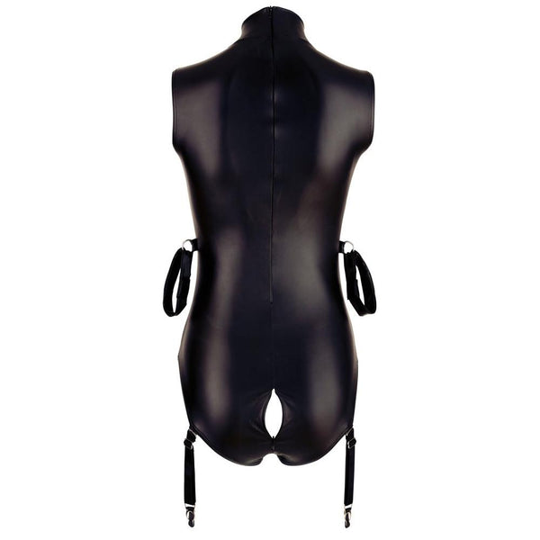 Cottelli Collection Bondage Body With Suspender (3 Sizes Available) - Extreme Toyz Singapore - https://extremetoyz.com.sg - Sex Toys and Lingerie Online Store