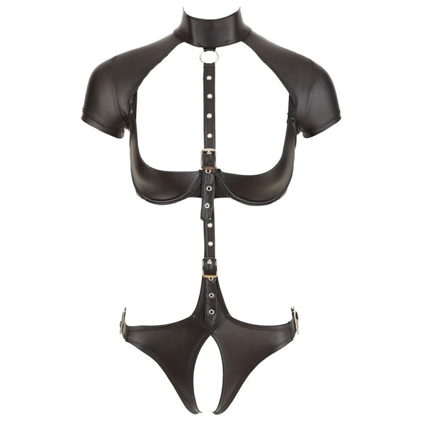 Cottelli Collection Bondage Crotchless and Cupless Body (4 Sizes Available) - Extreme Toyz Singapore - https://extremetoyz.com.sg - Sex Toys and Lingerie Online Store