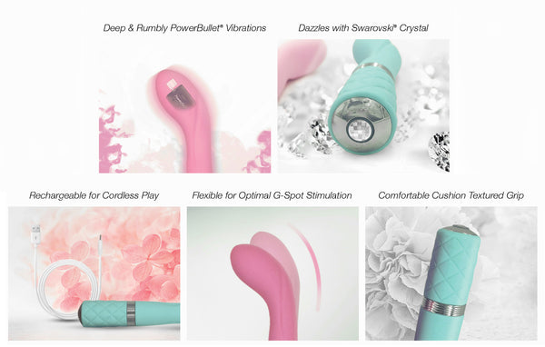 BMS Pillow Talk Sassy Luxurious Rechargeable G-Spot Massager - Extreme Toyz Singapore - https://extremetoyz.com.sg - Sex Toys and Lingerie Online Store