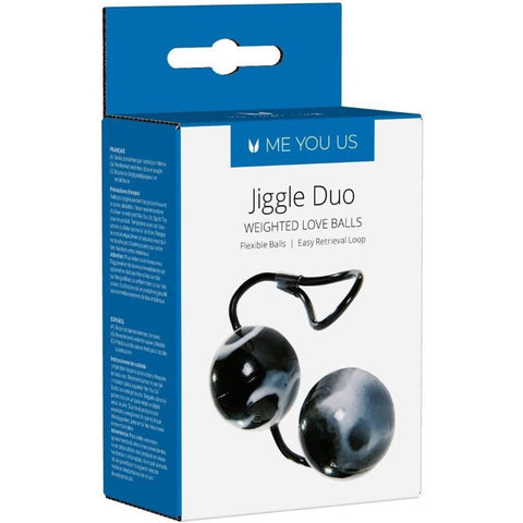 Me You Us Jiggle Duo Weighted Love Balls - Extreme Toyz Singapore - https://extremetoyz.com.sg - Sex Toys and Lingerie Online Store