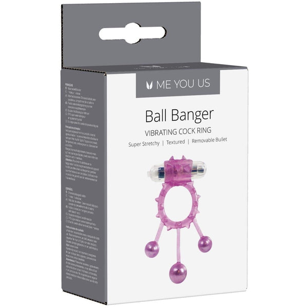 Me You Us Ball Banger Vibrating Cock Ring - Extreme Toyz Singapore - https://extremetoyz.com.sg - Sex Toys and Lingerie Online Store