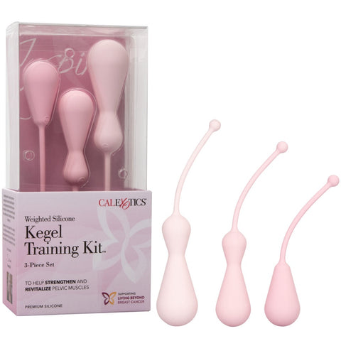 CalExotics Inspire Weighted Silicone Kegel Training Kit - Extreme Toyz Singapore - https://extremetoyz.com.sg - Sex Toys and Lingerie Online Store