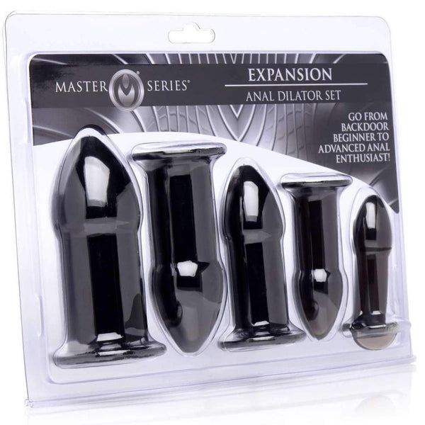 Master Series Premium Butt Plug Training Kit - Extreme Toyz Singapore - https://extremetoyz.com.sg - Sex Toys and Lingerie Online Store - Bondage Gear / Vibrators / Electrosex Toys / Wireless Remote Control Vibes / Sexy Lingerie and Role Play / BDSM / Dungeon Furnitures / Dildos and Strap Ons  / Anal and Prostate Massagers / Anal Douche and Cleaning Aide / Delay Sprays and Gels / Lubricants and more...
