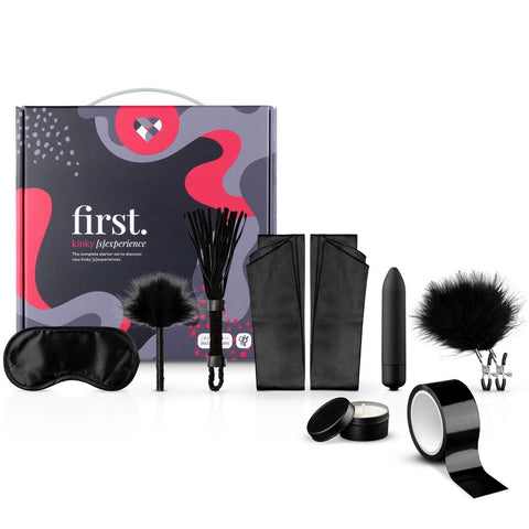 LoveBoxxx First Kinky Sexperience Complete Starter Kit - Extreme Toyz Singapore - https://extremetoyz.com.sg - Sex Toys and Lingerie Online Store
