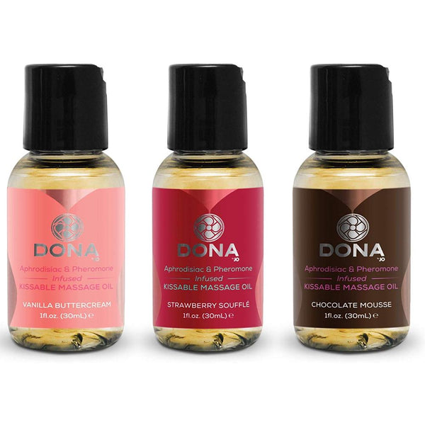 DONA by JO Let Me Kiss You Kissable Massage Oil Gift Set Extreme Toyz Singapore