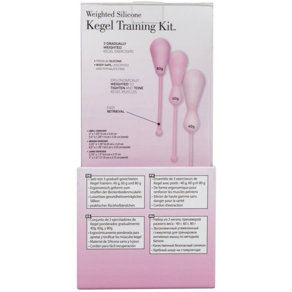 CalExotics Inspire Weighted Silicone Kegel Training Kit - Extreme Toyz Singapore - https://extremetoyz.com.sg - Sex Toys and Lingerie Online Store