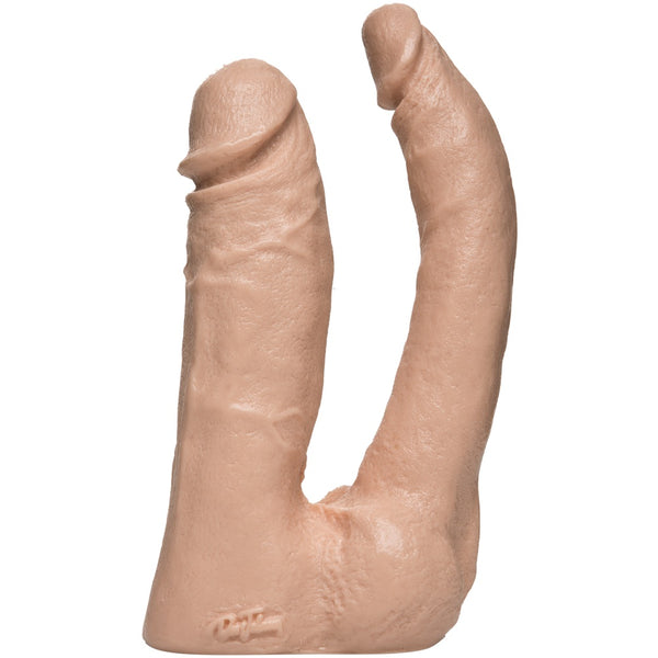 Doc Johnson The Naturals Double Penetrator Dildo - Extreme Toyz Singapore - https://extremetoyz.com.sg - Sex Toys and Lingerie Online Store