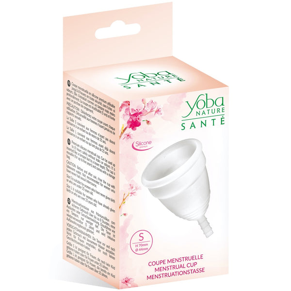 Yoba Nature Santé Menstural Cup Size S ( 2 Colours Available) - Extreme Toyz Singapore - https://extremetoyz.com.sg - Sex Toys and Lingerie Online Store