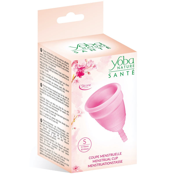 Yoba Nature Santé Menstural Cup Size S ( 2 Colours Available) - Extreme Toyz Singapore - https://extremetoyz.com.sg - Sex Toys and Lingerie Online Store