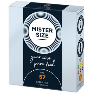 MISTER SIZE 57mm Your Size Pure Feel Condoms 3/10/36 Pack - Extreme Toyz Singapore - https://extremetoyz.com.sg - Sex Toys and Lingerie Online Store