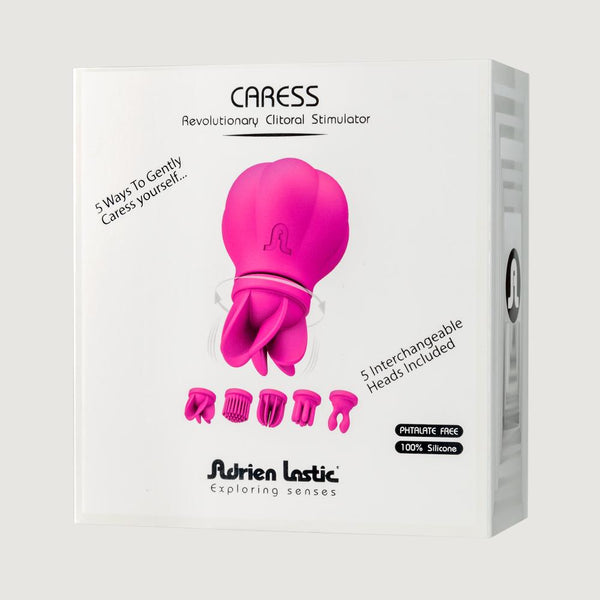 Adrien Lastic Caress Revolutionary Clitorial Stimulator (5 Interchangeable Heads) - Extreme Toyz Singapore - https://extremetoyz.com.sg - Sex Toys and Lingerie Online Store