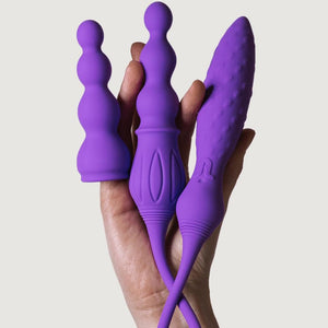 Adrien Lastic 2X Double Ended Vibe with Remote Control (Vibrator + Anal Stimulator) - Extreme Toyz Singapore - https://extremetoyz.com.sg - Sex Toys and Lingerie Online Store