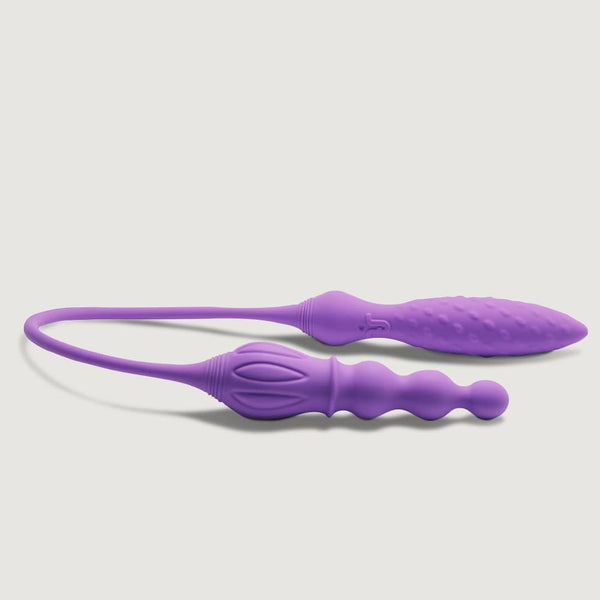 Adrien Lastic 2X Double Ended Vibe with Remote Control (Vibrator + Anal Stimulator) - Extreme Toyz Singapore - https://extremetoyz.com.sg - Sex Toys and Lingerie Online Store