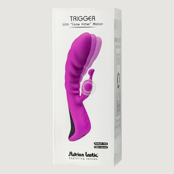 Adrien Lastic Trigger with "Come Hither Motion" (Vibrator + Clitoral Stimulator) - Extreme Toyz Singapore - https://extremetoyz.com.sg - Sex Toys and Lingerie Online Store