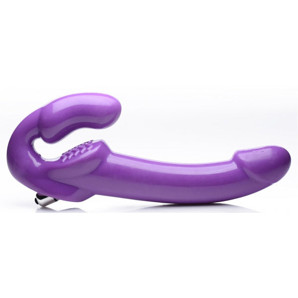 Strap U 7X Revolver 2 Inch Thick Vibrating Strapless Strap-on - Extreme Toyz Singapore - https://extremetoyz.com.sg - Sex Toys and Lingerie Online Store