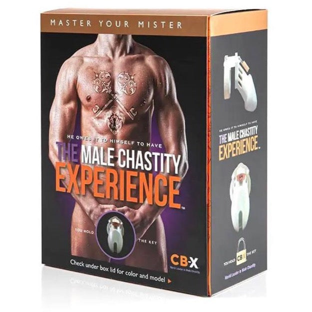 CB-X CB-6000S Black Male Chastity Cage Kit - Extreme Toyz Singapore - https://extremetoyz.com.sg - Sex Toys and Lingerie Online Store