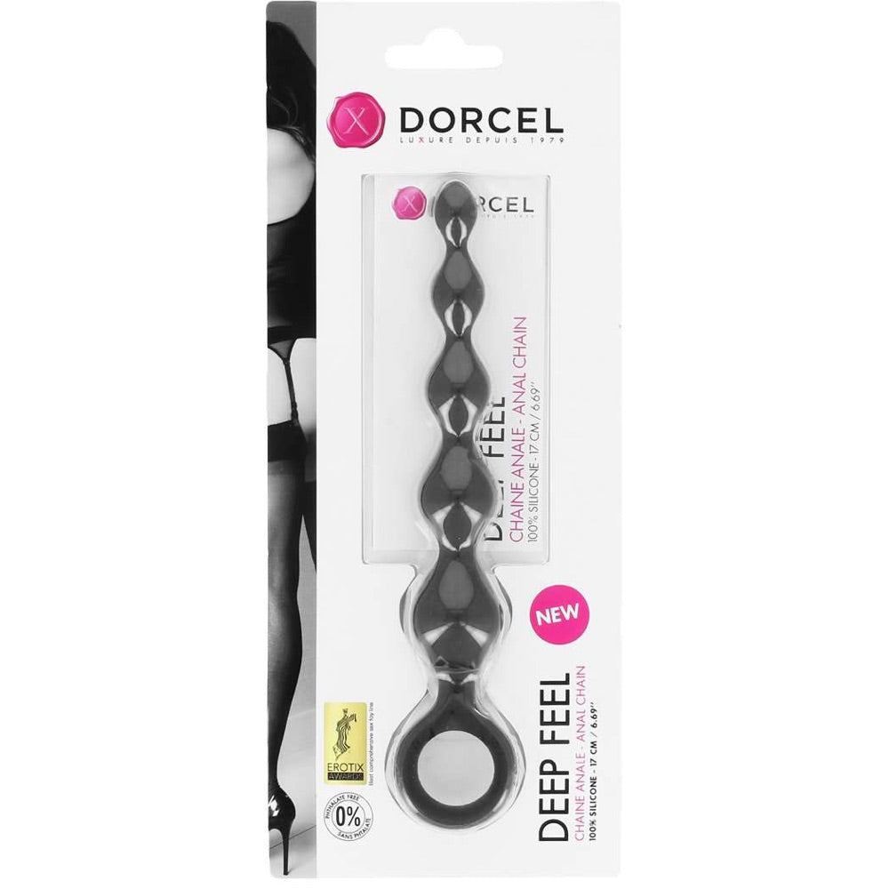 Dorcel Deep Feel Silicone Anal Beads - Extreme Toyz Singapore - https://extremetoyz.com.sg - Sex Toys and Lingerie Online Store
