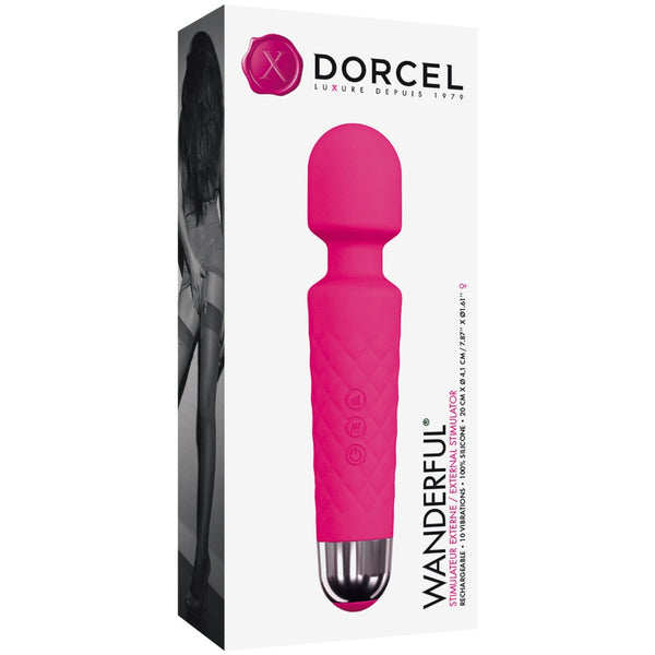 Dorcel Wanderful Rechargeable Wand Massage Vibrator (2 Colours Available) - Extreme Toyz Singapore - https://extremetoyz.com.sg - Sex Toys and Lingerie Online Store