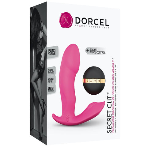Dorcel Smart Voice Control Secret Clit Rechargeable Warming Stimulator With Remote Control - Extreme Toyz Singapore - https://extremetoyz.com.sg - Sex Toys and Lingerie Online Store