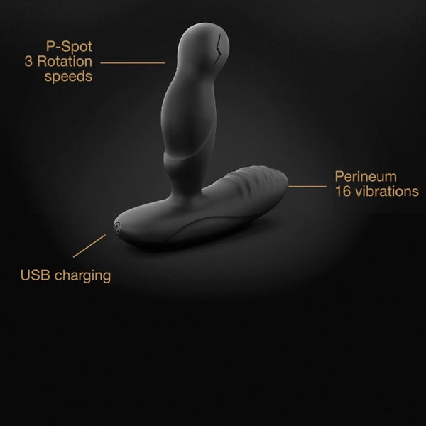 Dorcel P-Swing Rotating Remote Control Rechargeable Prostate Stimulator - Extreme Toyz Singapore - https://extremetoyz.com.sg - Sex Toys and Lingerie Online Store