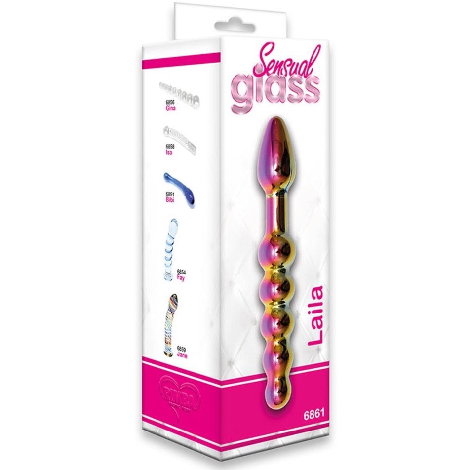 Rimba Sensual Glass Laila Anal Probe - Extreme Toyz Singapore - https://extremetoyz.com.sg - Sex Toys and Lingerie Online Store