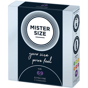 MISTER SIZE 69mm Your Size Pure Feel Condoms 3/10/36 Pack - Extreme Toyz Singapore - https://extremetoyz.com.sg - Sex Toys and Lingerie Online Store