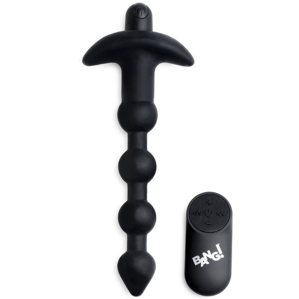 Bang! Remote Control Vibrating Silicone Anal Beads - Extreme Toyz Singapore - https://extremetoyz.com.sg - Sex Toys and Lingerie Online Store