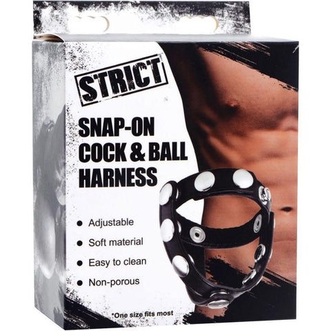 STRICT Snap-On Cock and Ball Harness - Extreme Toyz Singapore - https://extremetoyz.com.sg - Sex Toys and Lingerie Online Store - Bondage Gear / Vibrators / Electrosex Toys / Wireless Remote Control Vibes / Sexy Lingerie and Role Play / BDSM / Dungeon Furnitures / Dildos and Strap Ons  / Anal and Prostate Massagers / Anal Douche and Cleaning Aide / Delay Sprays and Gels / Lubricants and more...