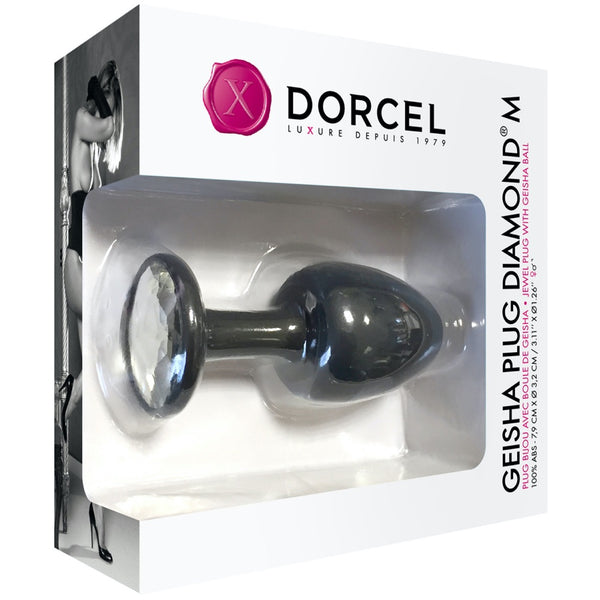 Dorcel Geisha Jewel Anal Plug - Size M - Extreme Toyz Singapore - https://extremetoyz.com.sg - Sex Toys and Lingerie Online Store