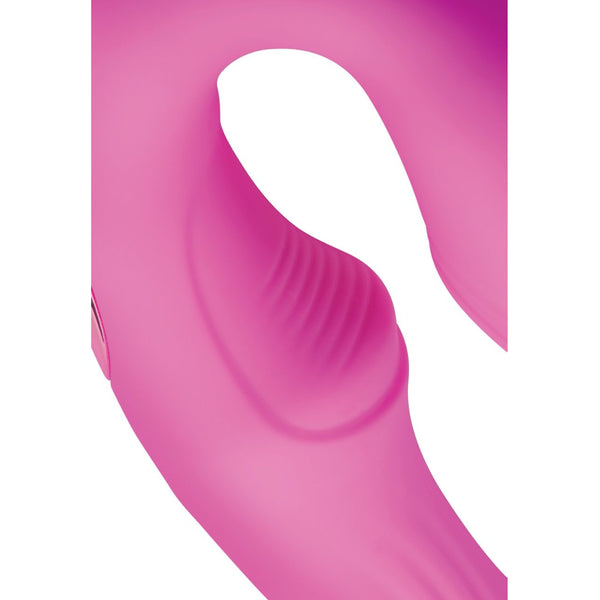 Strap U 15X U-Pulse Silicone Pulsating and Vibrating Strapless Strap-on with Remote - Extreme Toyz Singapore - https://extremetoyz.com.sg - Sex Toys and Lingerie Online Store