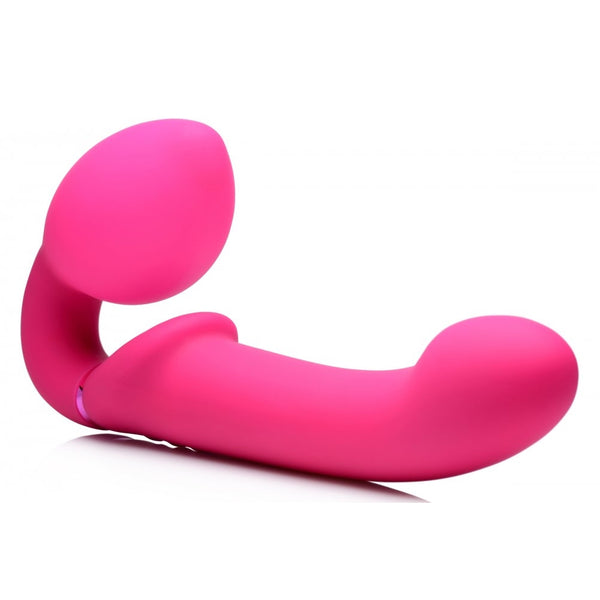 Strap U 10X Remote Control Ergo-Fit G-Pulse Inflatable and Vibrating Strapless Strap-on - Extreme Toyz Singapore - https://extremetoyz.com.sg - Sex Toys and Lingerie Online Store