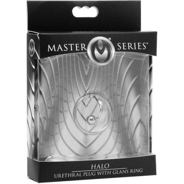 Master Series Halo Urethral Plug with Glans Ring - Extreme Toyz Singapore - https://extremetoyz.com.sg - Sex Toys and Lingerie Online Store - Bondage Gear / Vibrators / Electrosex Toys / Wireless Remote Control Vibes / Sexy Lingerie and Role Play / BDSM / Dungeon Furnitures / Dildos and Strap Ons  / Anal and Prostate Massagers / Anal Douche and Cleaning Aide / Delay Sprays and Gels / Lubricants and more...