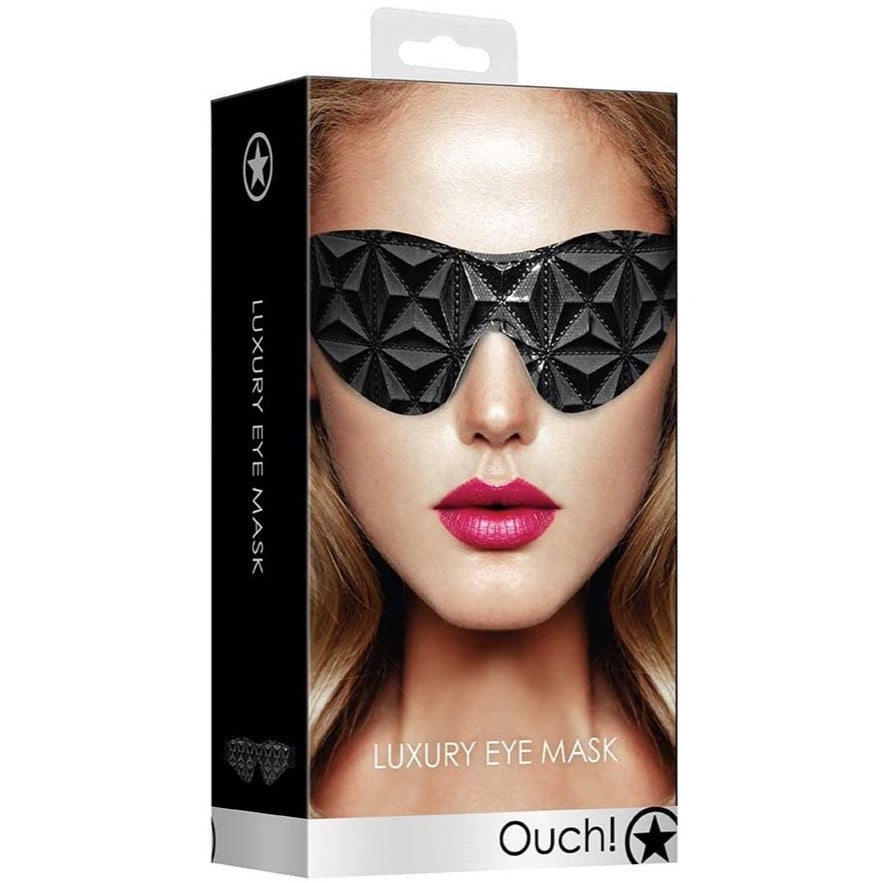 Shots America Ouch! Luxury Eye Mask - Extreme Toyz Singapore - https://extremetoyz.com.sg - Sex Toys and Lingerie Online Store