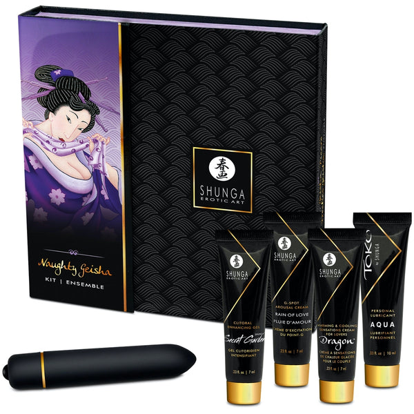 SHUNGA Naughty Geisha Kit with Bullet Vibrator - Extreme Toyz Singapore - https://extremetoyz.com.sg - Sex Toys and Lingerie Online Store