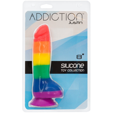 BMS Addiction Justin 8" Dildo With Balls -  Extreme Toyz Singapore - https://extremetoyz.com.sg - Sex Toys and Lingerie Online Store