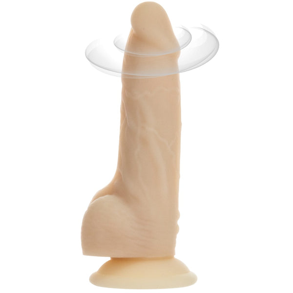 BMS Naked Addiction 7" Rotating & Vibrating Dildo with Remote Control - Extreme Toyz Singapore - https://extremetoyz.com.sg - Sex Toys and Lingerie Online Store