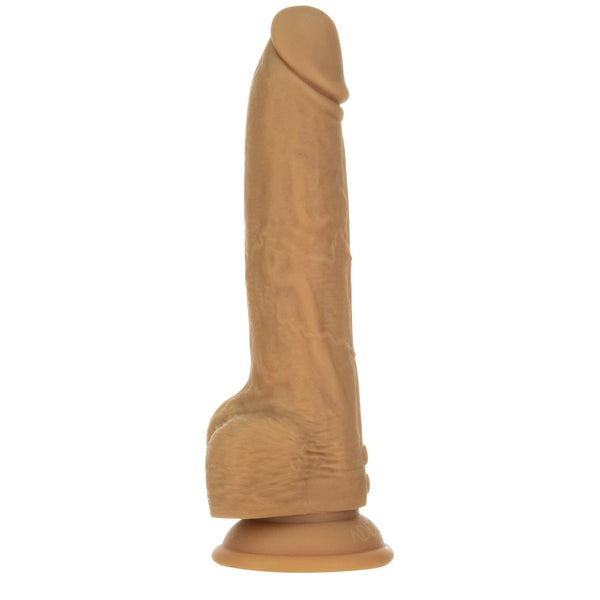 BMS Naked Addiction 9” Thrusting Rechargeable Dong with Remote Control - Extreme Toyz Singapore - https://extremetoyz.com.sg - Sex Toys and Lingerie Online Store