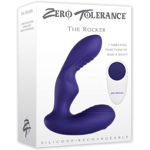 Zero Tolerance The Rocker Remote Control Rechargeable Prostate Vibrator -  Extreme Toyz Singapore - https://extremetoyz.com.sg - Sex Toys and Lingerie Online Store