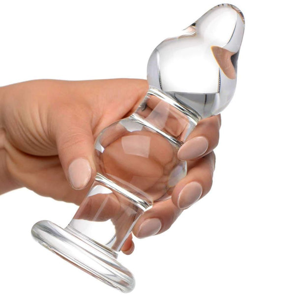 Prisms Erotic Glass Param Glass Anal Plug - Extreme Toyz Singapore - https://extremetoyz.com.sg - Sex Toys and Lingerie Online Store - Bondage Gear / Vibrators / Electrosex Toys / Wireless Remote Control Vibes / Sexy Lingerie and Role Play / BDSM / Dungeon Furnitures / Dildos and Strap Ons  / Anal and Prostate Massagers / Anal Douche and Cleaning Aide / Delay Sprays and Gels / Lubricants and more...
