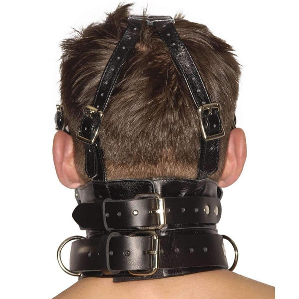 STRICT LEATHER Leather Premium Muzzle with Blindfold and Gags - Extreme Toyz Singapore - https://extremetoyz.com.sg - Sex Toys and Lingerie Online Store - Bondage Gear / Vibrators / Electrosex Toys / Wireless Remote Control Vibes / Sexy Lingerie and Role Play / BDSM / Dungeon Furnitures / Dildos and Strap Ons  / Anal and Prostate Massagers / Anal Douche and Cleaning Aide / Delay Sprays and Gels / Lubricants and more...