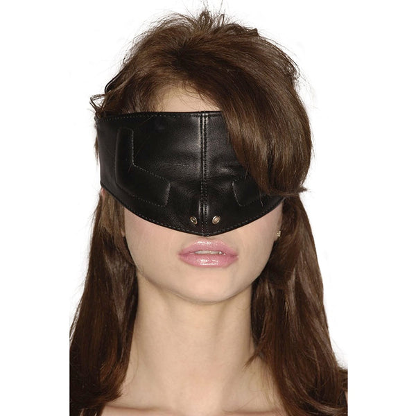 Strict Leather Upper Face Mask (Genuine Leather) - Extreme Toyz Singapore - https://extremetoyz.com.sg - Sex Toys and Lingerie Online Store