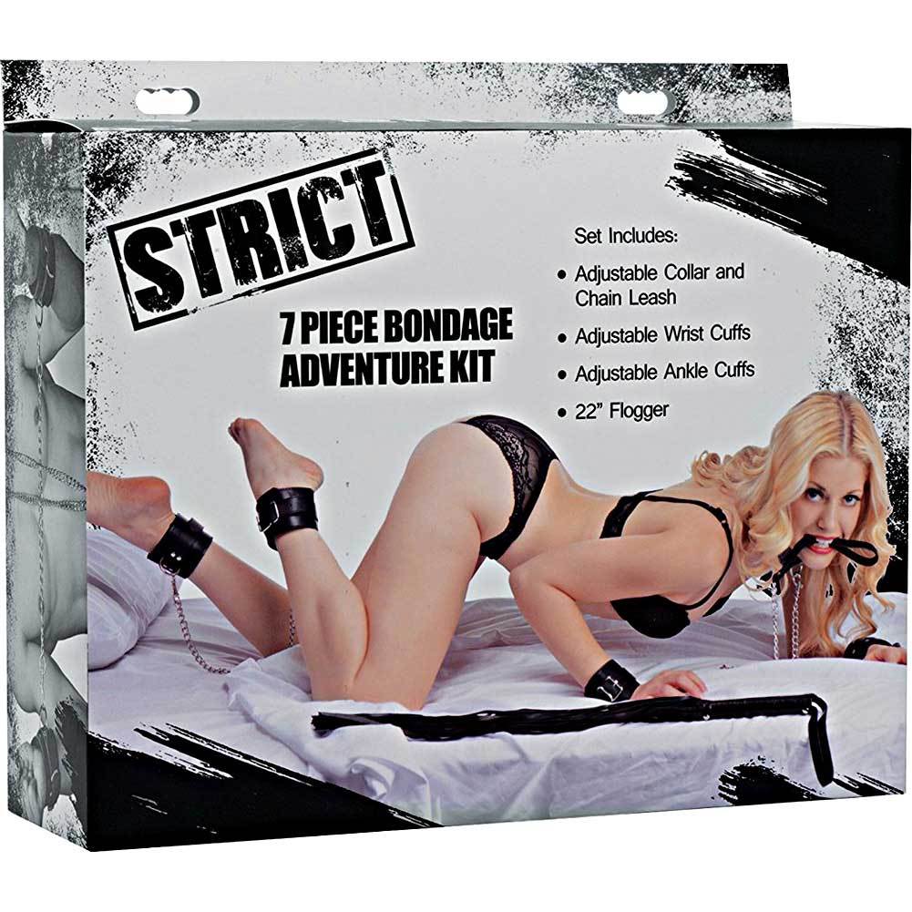 STRICT 7 Piece Bondage Adventure Set -Extreme Toyz Singapore - https://extremetoyz.com.sg - Sex Toys and Lingerie Online Store - Bondage Gear / Vibrators / Electrosex Toys / Wireless Remote Control Vibes / Sexy Lingerie and Role Play / BDSM / Dungeon Furnitures / Dildos and Strap Ons  / Anal and Prostate Massagers / Anal Douche and Cleaning Aide / Delay Sprays and Gels / Lubricants and more...
