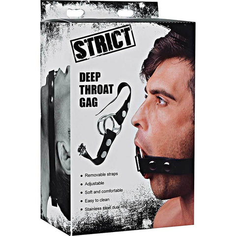 STRICT The Deep Throat Gag - Extreme Toyz Singapore - https://extremetoyz.com.sg - Sex Toys and Lingerie Online Store - Bondage Gear / Vibrators / Electrosex Toys / Wireless Remote Control Vibes / Sexy Lingerie and Role Play / BDSM / Dungeon Furnitures / Dildos and Strap Ons  / Anal and Prostate Massagers / Anal Douche and Cleaning Aide / Delay Sprays and Gels / Lubricants and more...