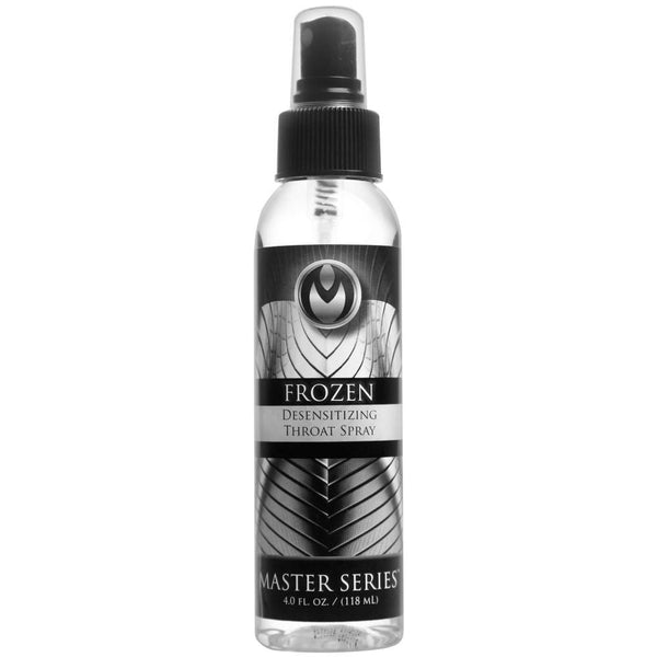 Master Series Frozen Deep Throat Desensitizing Spray 4 oz. - Extreme Toyz Singapore - https://extremetoyz.com.sg - Sex Toys and Lingerie Online Store - Bondage Gear / Vibrators / Electrosex Toys / Wireless Remote Control Vibes / Sexy Lingerie and Role Play / BDSM / Dungeon Furnitures / Dildos and Strap Ons  / Anal and Prostate Massagers / Anal Douche and Cleaning Aide / Delay Sprays and Gels / Lubricants and more...