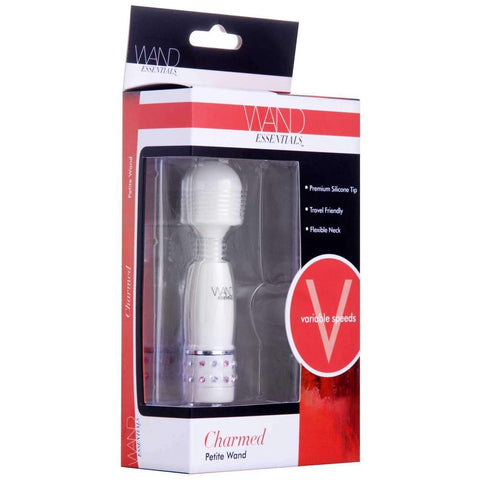 Wand Essentials Charmed Petite Massage Wand - Extreme Toyz Singapore - https://extremetoyz.com.sg - Sex Toys and Lingerie Online Store - Bondage Gear / Vibrators / Electrosex Toys / Wireless Remote Control Vibes / Sexy Lingerie and Role Play / BDSM / Dungeon Furnitures / Dildos and Strap Ons  / Anal and Prostate Massagers / Anal Douche and Cleaning Aide / Delay Sprays and Gels / Lubricants and more...