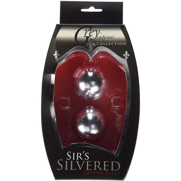 Sir's Silvered Geisha Balls